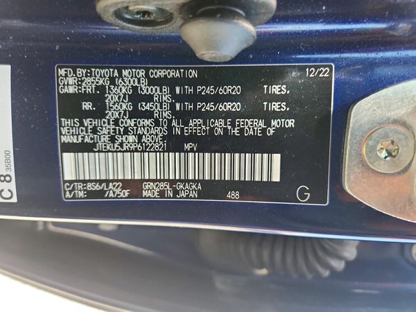2023 TOYOTA 4RUNNER Limited
