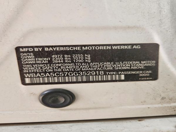 2016 BMW 528