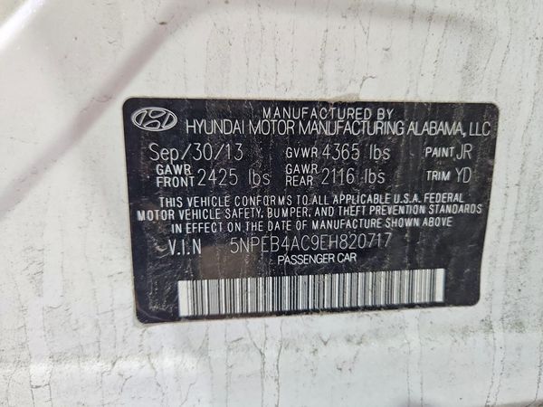 2014 HYUNDAI SONATA GLS/ GLS Popular