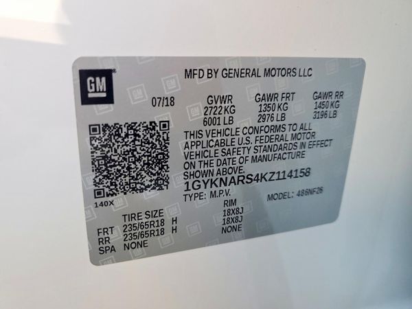 2019 CADILLAC XT5