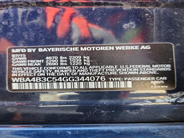 2016 BMW 435 xDrive GC