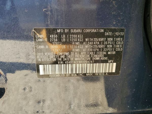 2024 SUBARU OUTBACK Premium