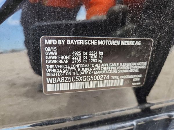 2016 BMW 328 GT