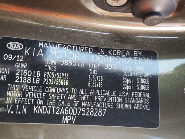2013 KIA SOUL All Trims