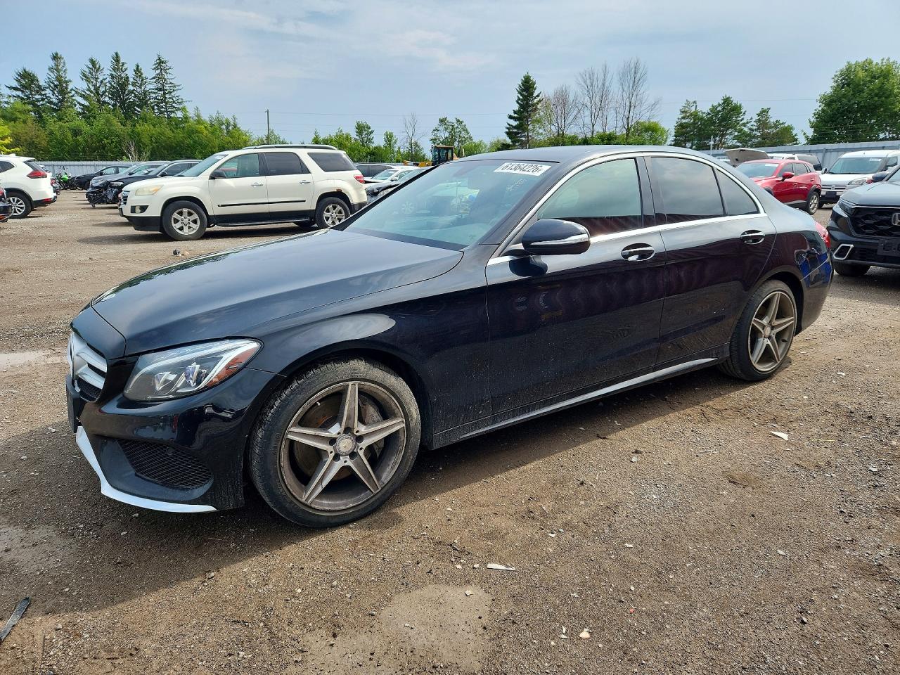 2015 MERCEDES-BENZ C 4-MATIC