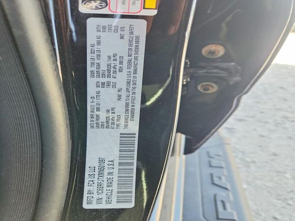 2021 RAM 1500