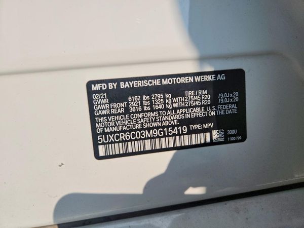 2021 BMW X5