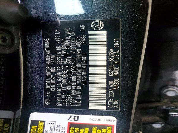 2021 LEXUS ES350 350 Base
