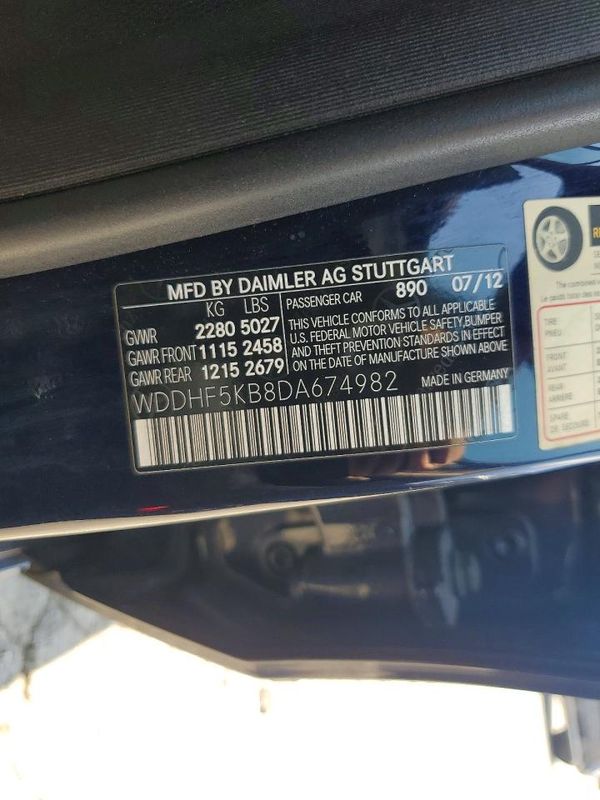 2013 MERCEDES-BENZ E