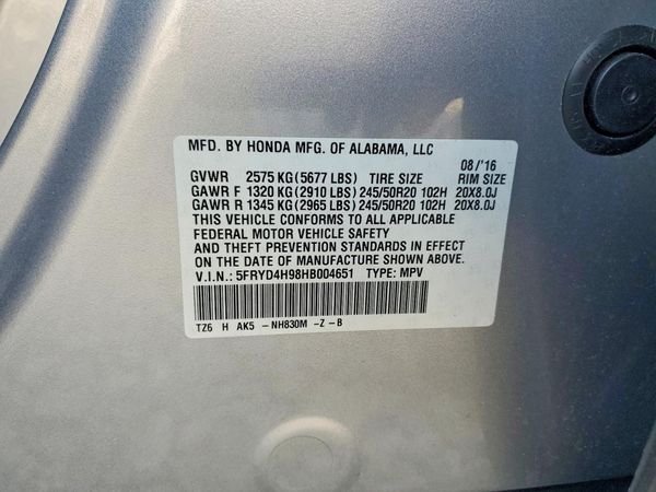 2017 ACURA MDX SH-AWD (Advance Ent)