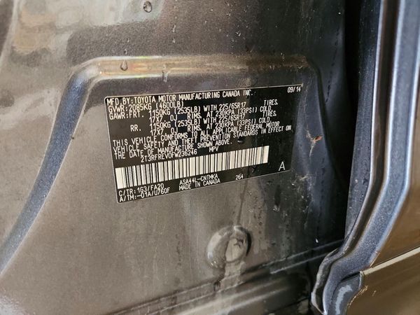 2015 TOYOTA RAV4 XLE (M Grade)