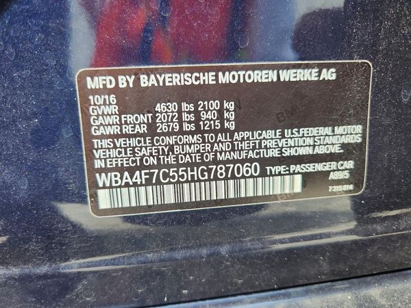 2017 BMW 430I GC