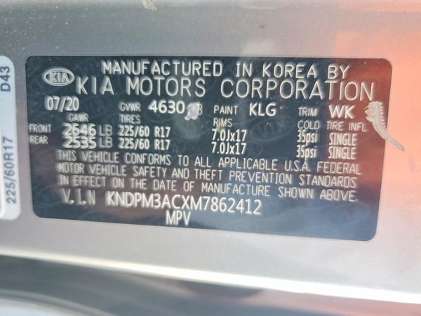 2021 KIA SPORTAGE LX