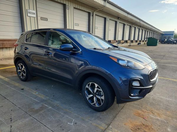 2020 KIA SPORTAGE LX — Passenger 3/4