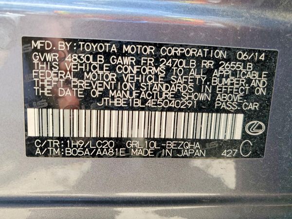 2014 LEXUS GS 350