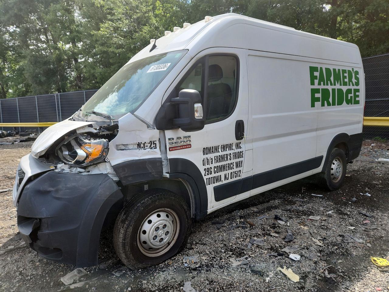 2022 RAM PROMASTER 2500 High Roof
