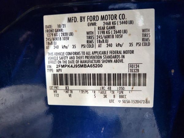 2021 FORD EDGE SEL