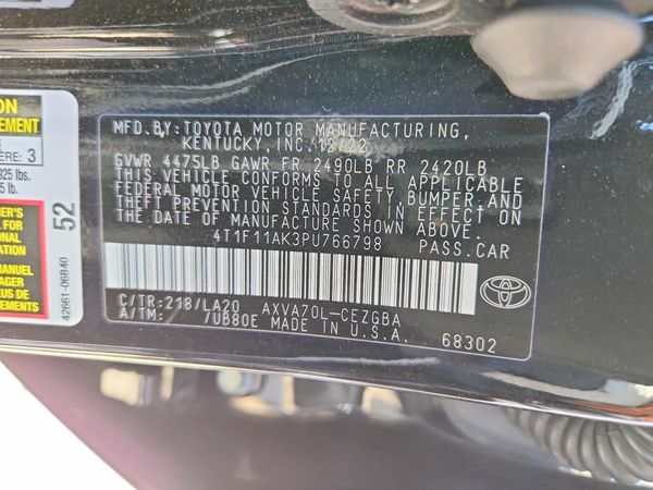 2023 TOYOTA CAMRY XLE