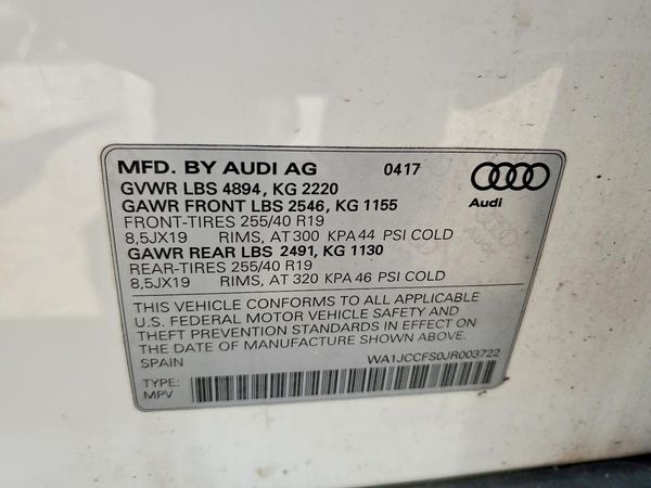 2018 AUDI Q3