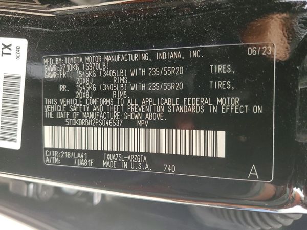 2023 TOYOTA HIGHLANDER