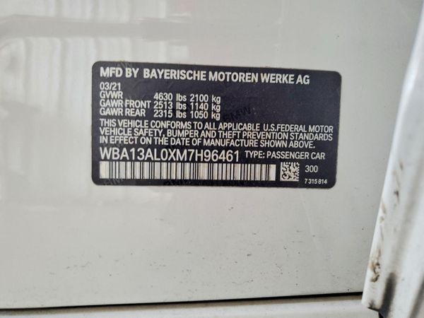 2021 BMW M235XI xDrive GC