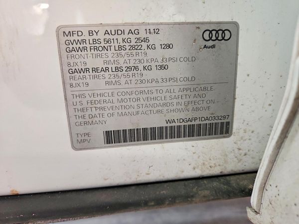 2013 AUDI Q5 Premium Plus