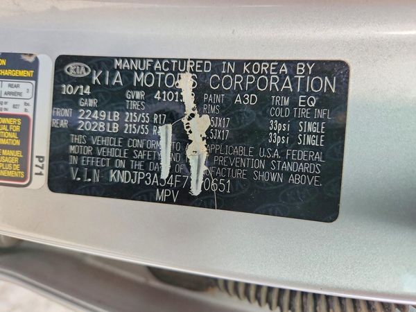 2015 KIA SOUL GLS(Middle grade)