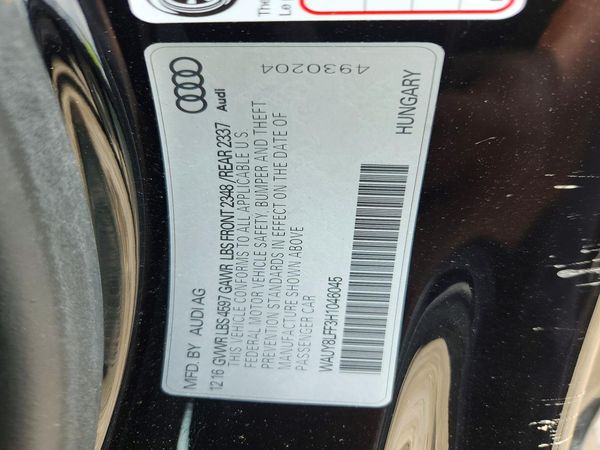 2017 AUDI A3