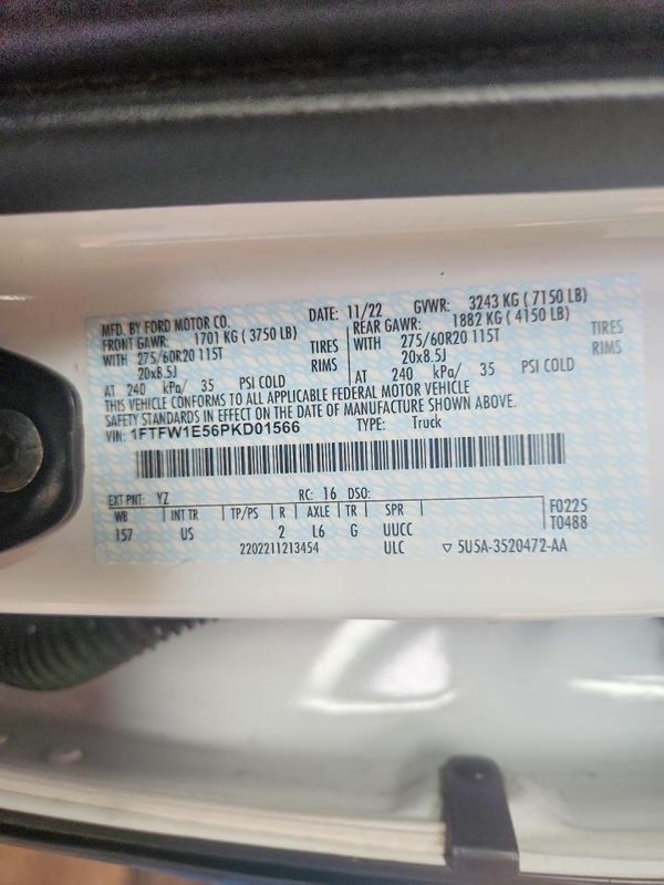 2023 FORD F150 SuperCrew