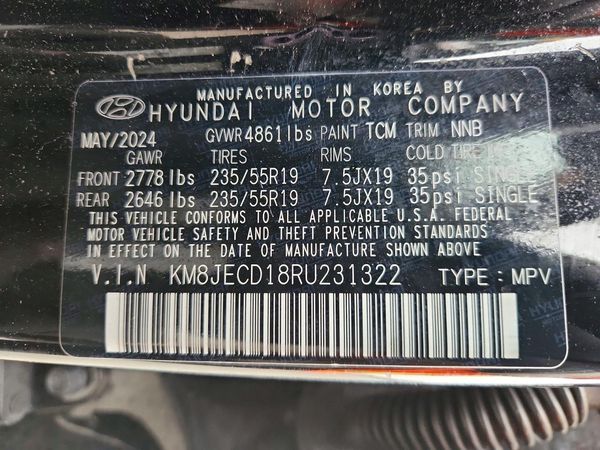 2024 HYUNDAI TUCSON Limited