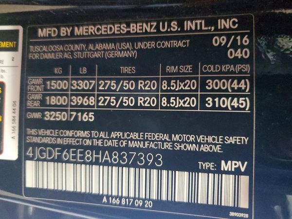 2017 MERCEDES-BENZ GLS