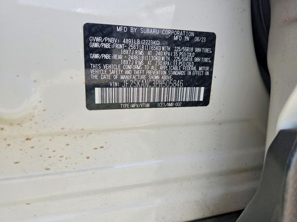 2023 SUBARU FORESTER Limited ES Base, SMART