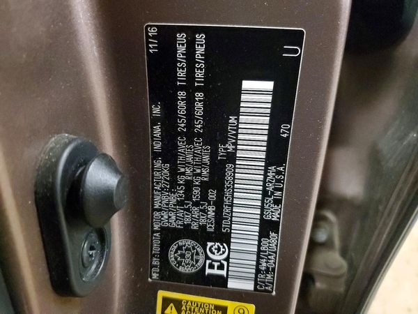 2017 TOYOTA HIGHLANDER