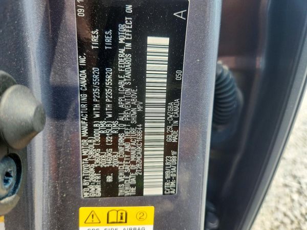2019 LEXUS RX 350 350 Standard