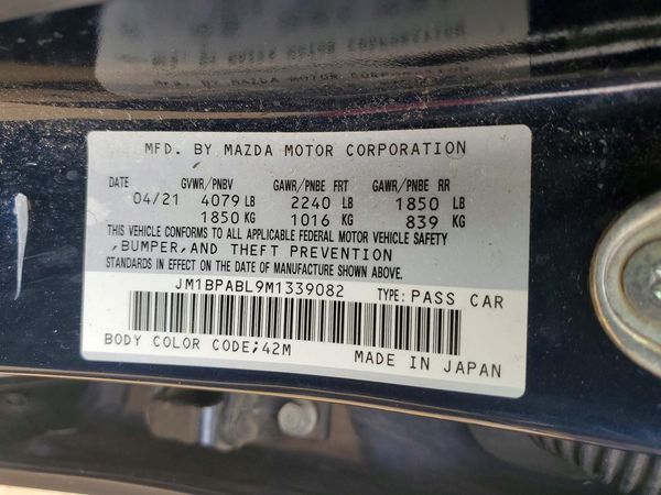 2021 MAZDA 3