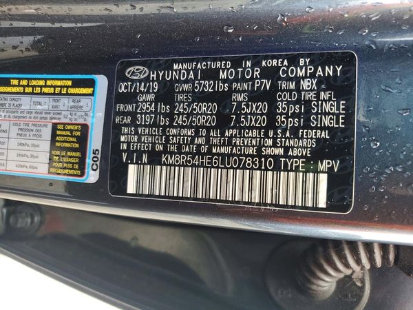 2020 HYUNDAI PALISADE Limited