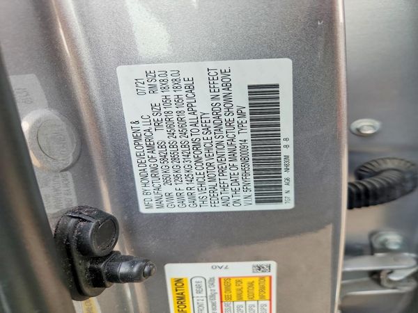 2022 HONDA PILOT EXL