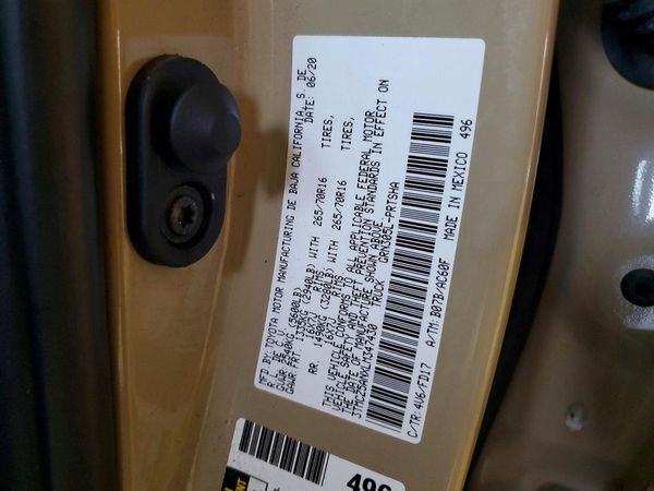 2020 TOYOTA TACOMA SR5