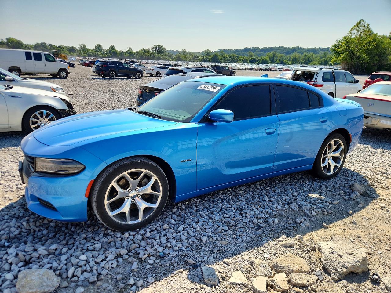 2016 DODGE CHARGER R/T — Front 3/4