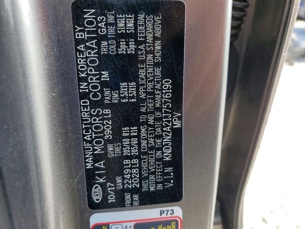 2018 KIA SOUL Base