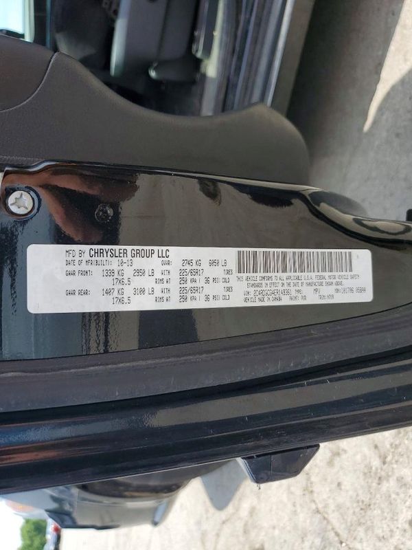 2014 DODGE GRAND CARAVAN SXT