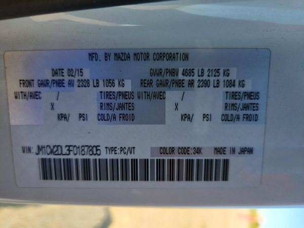 2015 MAZDA 5 Grand Touring/GT