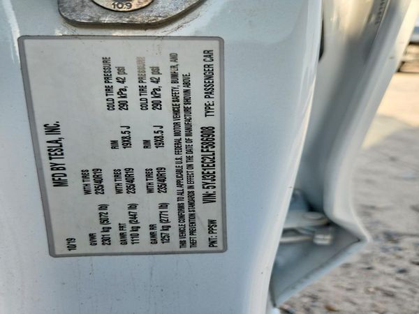 2020 TESLA MODEL 3
