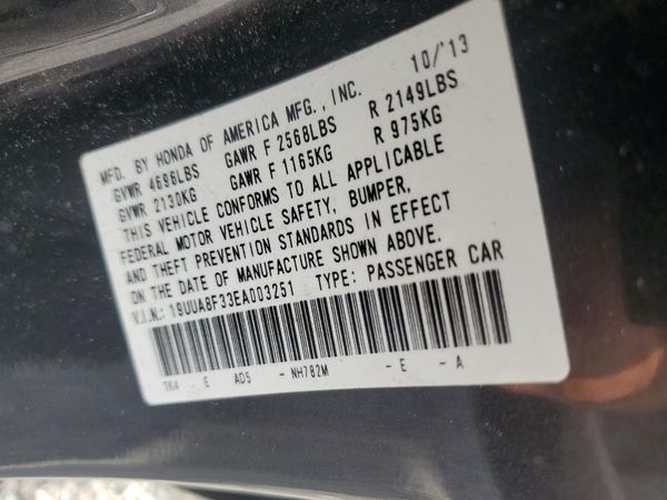 2014 ACURA TL SE