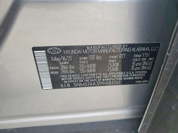 2023 HYUNDAI SANTA FE SEL