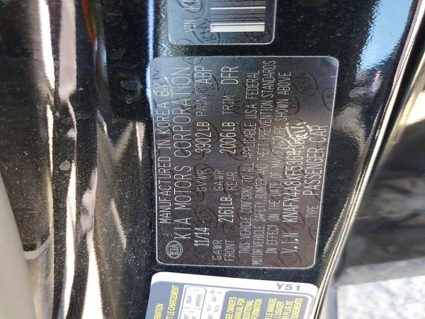 2015 KIA FORTE