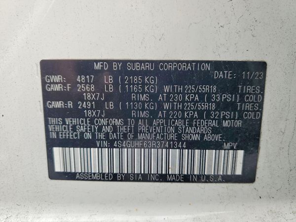 2024 SUBARU CROSSTREK Sport