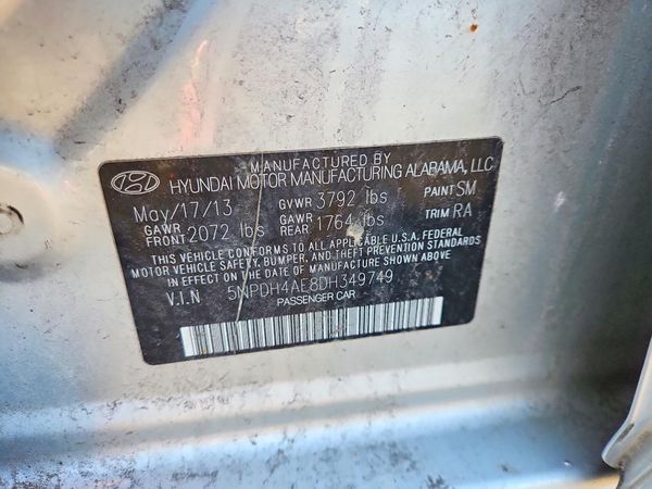 2013 HYUNDAI ELANTRA