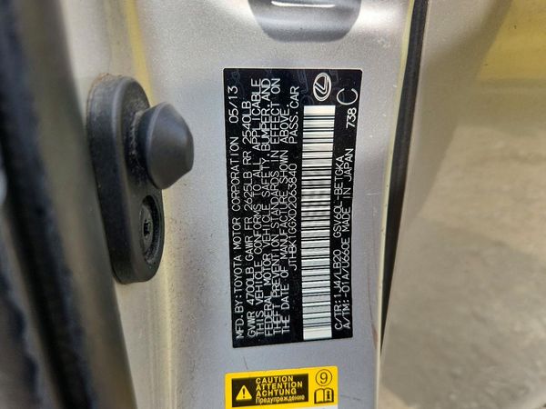 2013 LEXUS ES 350