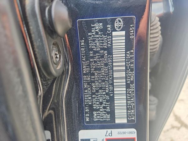 2016 TOYOTA CAMRY